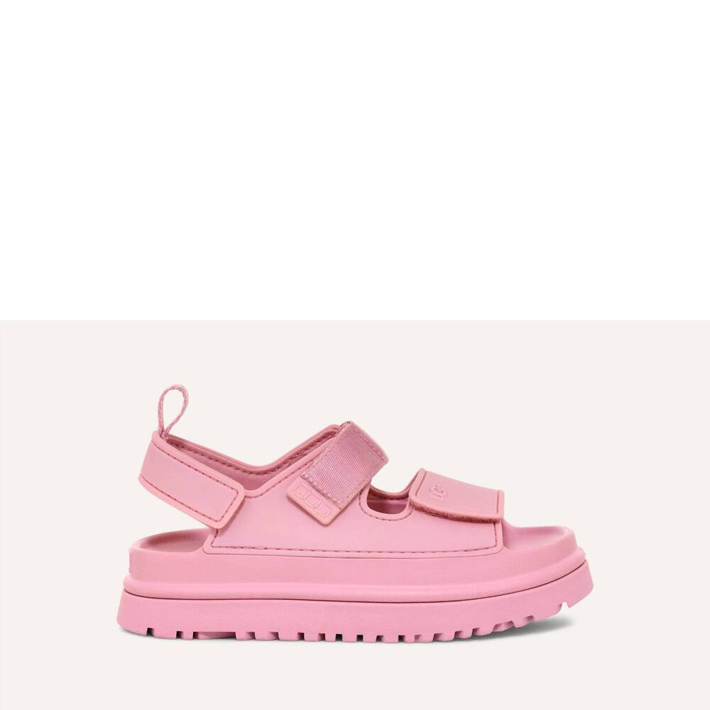 NEW UGG kid's goldenglow sandal in pink jade